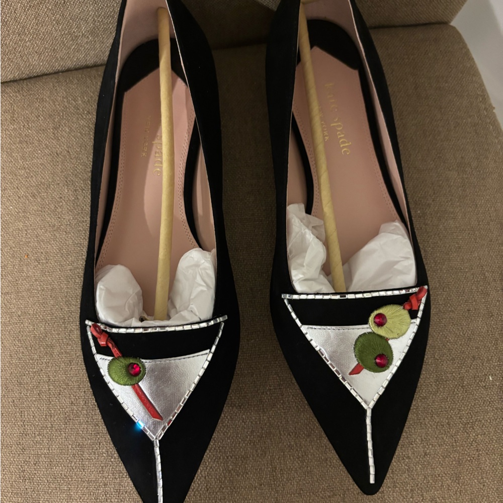 NIB Make It a Double Martini Flats